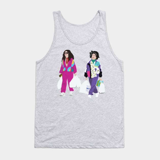 Broad City Ilana & Abbi Retro Tank Top by Hevding